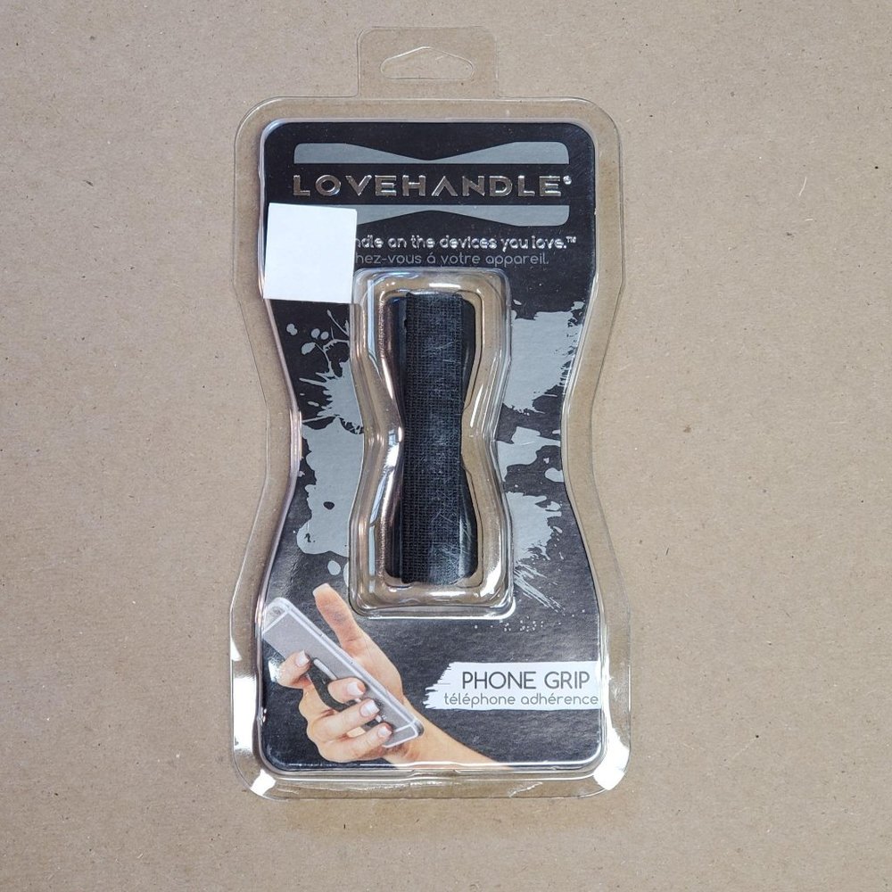 LoveHandle Universal Phone Grip Black